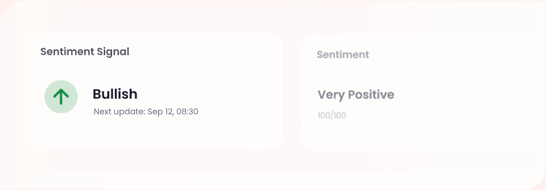 Le signal de sentiment