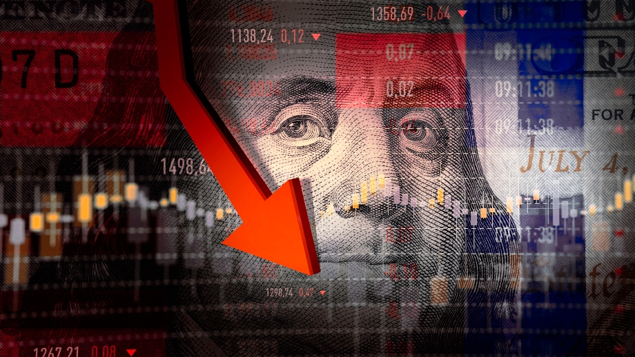 Indice del dollaro USA in calo