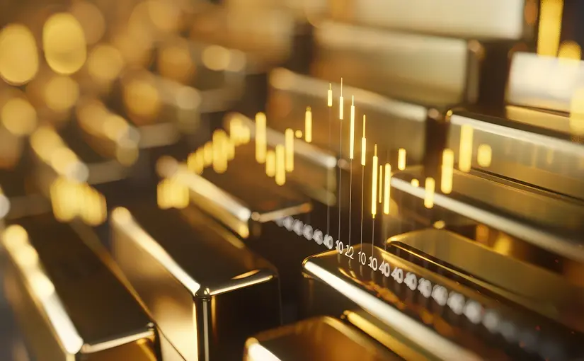 Gold Near Record Highs Amid Fed Cut Bets and Market Uncertainty