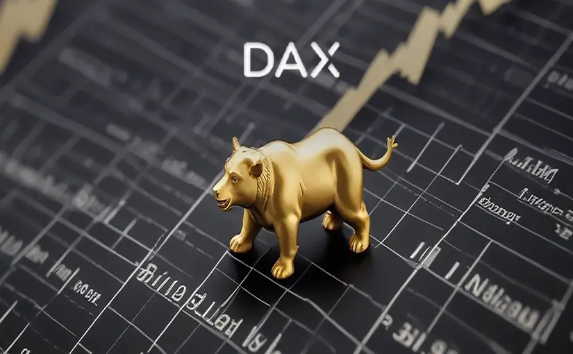 DAX taumelt trotz Nvidia-Effekt – Droht der Fall unter 23.000 Punkte?