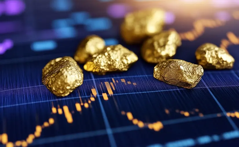 Ouro ultrapassa os 5.000 dólares pela primeira vez